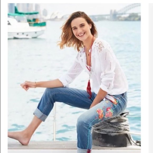 NWOT BLOSSOM BOYFRIEND JEANS - 25 - Picture 7 of 9